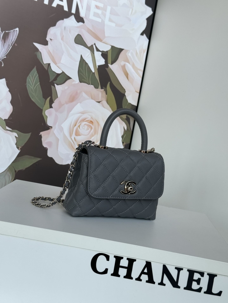 Ch**el top handle bags